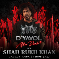 Shah Rukh Khan and Aryan Khan launch D'YAVOL  in the UAE with Exclusive AfterDark + Event